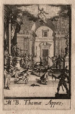 The Martyrdom of the Apostles:  St. Thomas