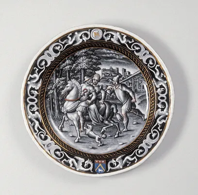 Plate with the Month of May
