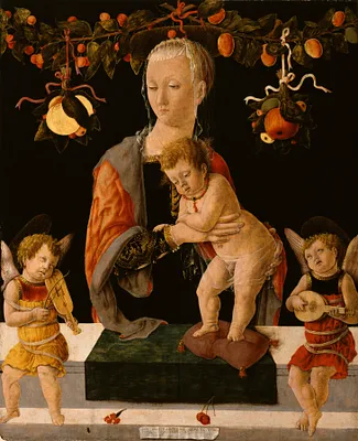 Madonna and Child with Angels