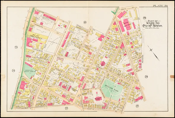 Atlas of the city of Boston : city proper and Roxbury