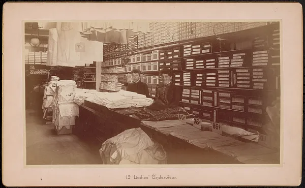 12. Ladies' Underwear. Almy, Bigelow & Washburn