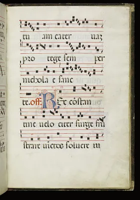 Leaf from Antiphonary