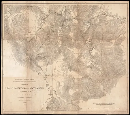 Parts of Idaho, Montana and Wyoming territories