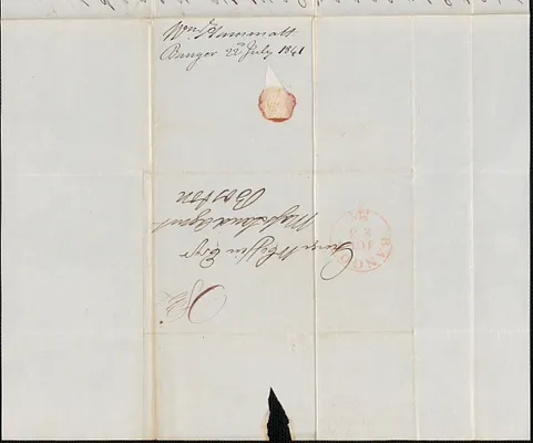 William Hammatt to George Coffin, 22 July 1841