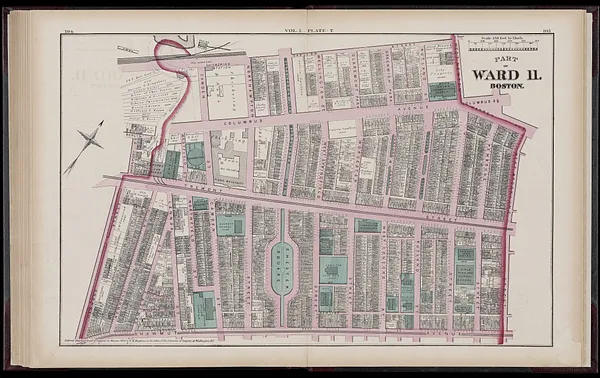 Atlas of the county of Suffolk, Massachusetts : vol. 1st including Boston proper : from actual surveys and official records