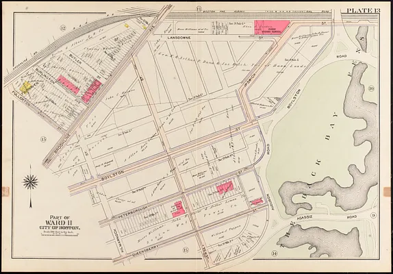 Atlas of the city of Boston, Roxbury