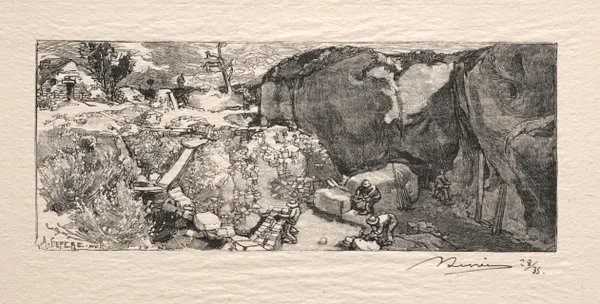 La Carrière de grès