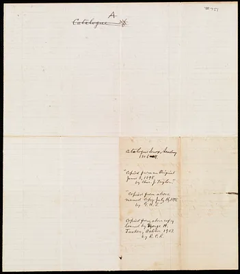 Original a catalogue of the officers and students of Lenox Academy