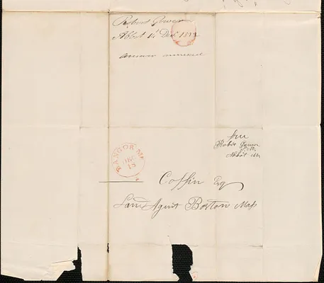Robert Gower to George Coffin, 14 December 1832