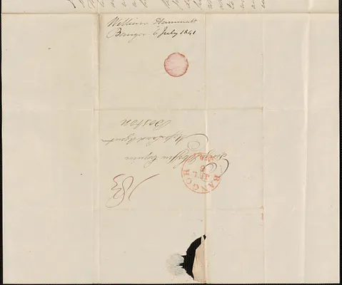 William Hammatt to George Coffin, 6 July 1841
