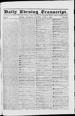 Daily Evening Transcript