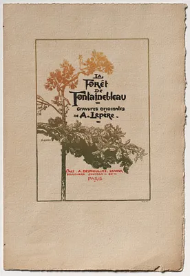 Fontainebleau Forest: Ad for "Fontainebleau Forest" (La Forêt de Fontainebleau)