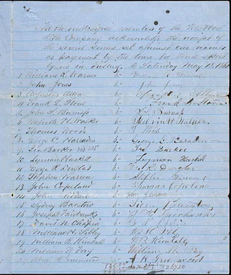 Payrolls, 1861-1864