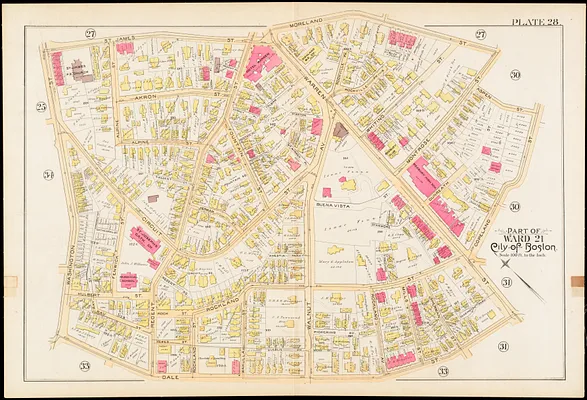 Atlas of the city of Boston : city proper and Roxbury