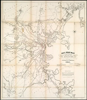 Rail road map