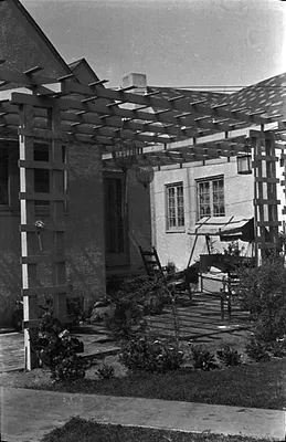 Photograph of Patio under a Pergola