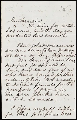 Letter from Martha G. Flanders, Concord, N.H., to William Lloyd Garrison, April 22 / [18]61