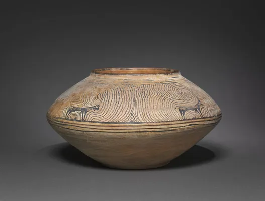 Jar with Four Ibex