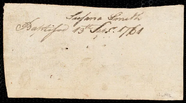 Susanna Smith indentured to apprentice with Jonathan [Jon] Crosby of Boston, 10 December 1768