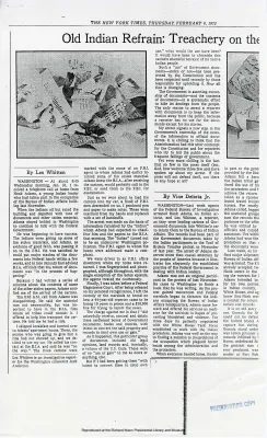 [Indians] Adams' Arrest [CFOA 909]