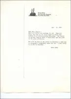 Correspondence: Letter from Unknown to Anne M. Tantum (President, 7 C's Press, Inc.).