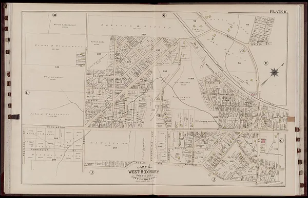 Atlas of the city of Boston : West Roxbury : volume five : from actual surveys and official records