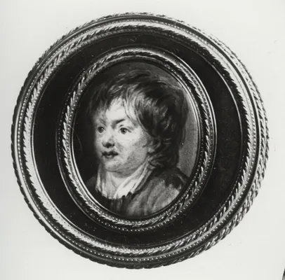 Snuffbox with Portrait of a Boy