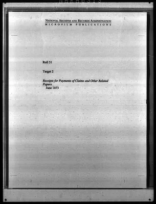 Receipts for Payments of Claims and Other Related Papers from the State of Missouri