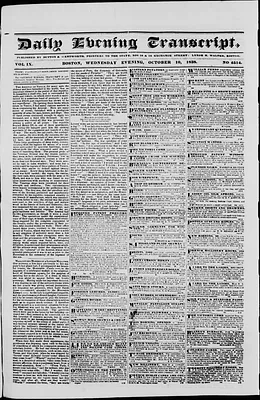 Daily Evening Transcript