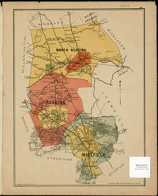 North Reading, Reading, and Wakefield, Mass.