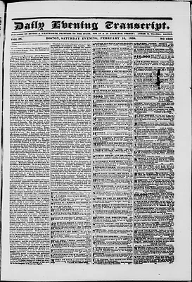 Daily Evening Transcript