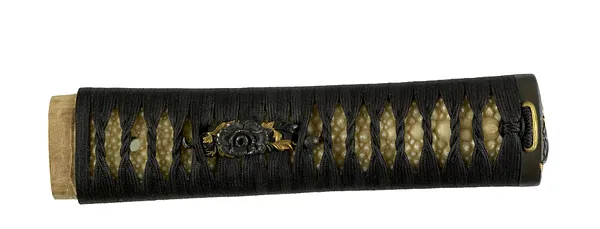 Tsuka with Chrysanthemums and Heron