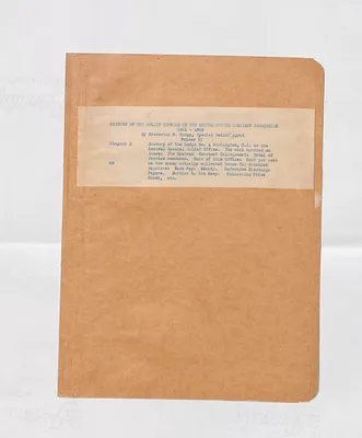 Chapter X: History of the Lodge No. 4 Washington D.C. as the Central Special Relief Office [Empty]