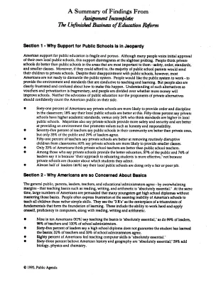 School Reform