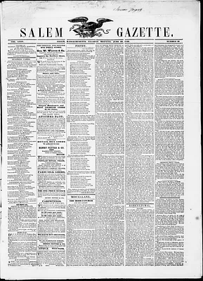 The Salem Gazette