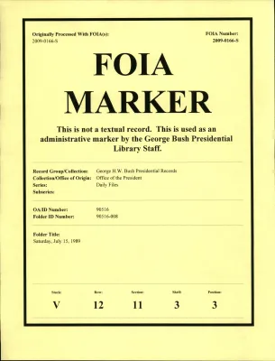Saturday, July 15, 1989