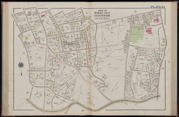 Atlas of the city of Newton, Massachusetts