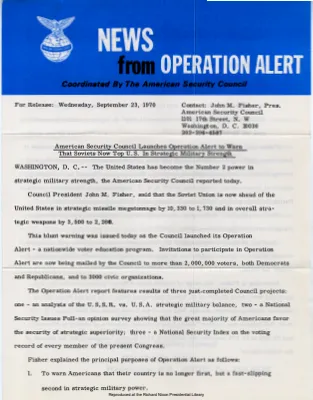 American Security Council [2 of 2]