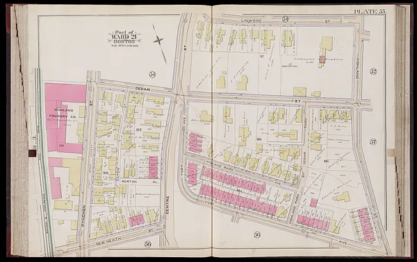 Atlas of the city of Boston : Roxbury, Mass. : volume four : from actual surveys and official records