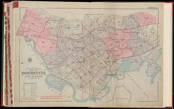 Atlas of the city of Boston, Dorchester : from actual surveys and official plans