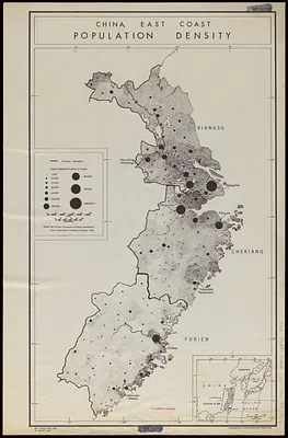 China east coast population density