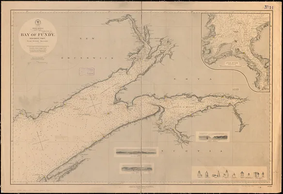 North America, east coast, Bay of Fundy, northern part