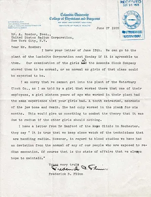 Letters Received to A. Roeder, June 17, 1925