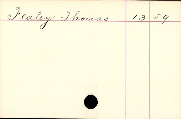 Hartford County Superior Court, Index to Records of Naturalization, 1834-1898, Fealey-Galbraith