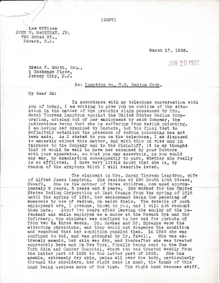 Letters Sent to Edwin F. Smith, March 17, 1932