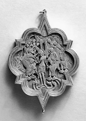 Pectoral Icon with the Baptism of Christ and the Deesis