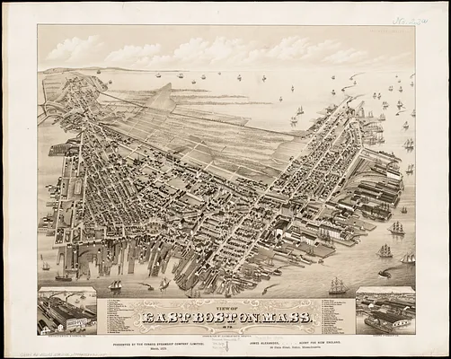 View of East Boston, Mass