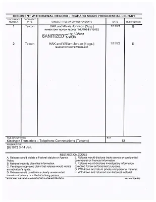 January 3-14, 1972 [1 of 2]