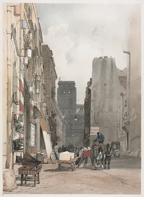 Picturesque Architecture in Paris, Ghent, Antwerp, Rouen:  Nôtre Dame, Paris