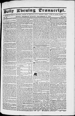 Daily Evening Transcript